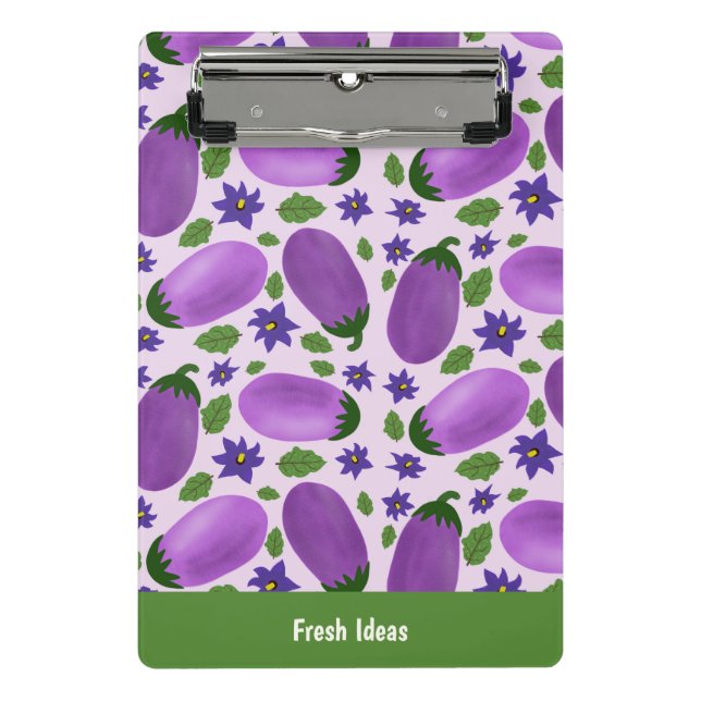 Mini Prancheta Blush & Bloom Eggplant Collection – Soft Lilac (Frente)