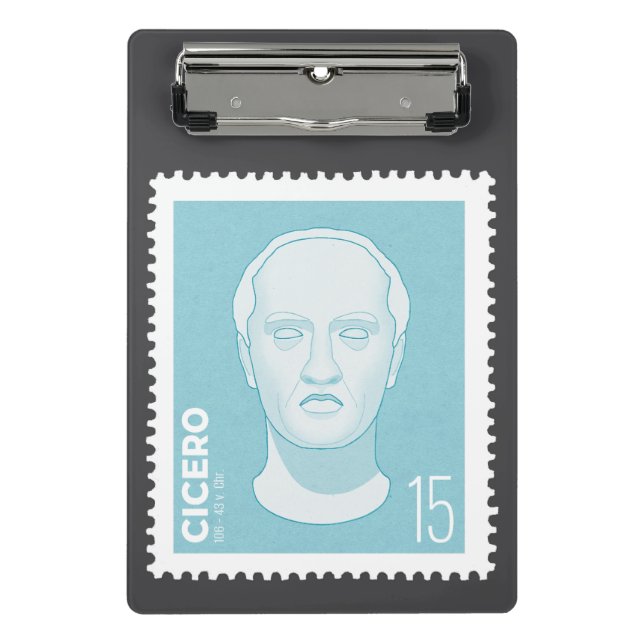 Mini Prancheta Briefmarke Cicero -   (Frente)