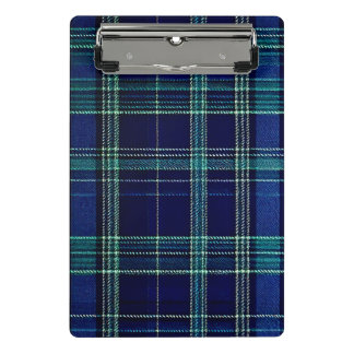 Mini Prancheta Caderno xadrez tartan