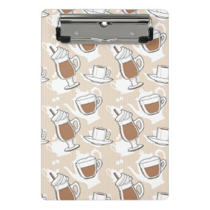 Mini Prancheta Café, teste padrão doce