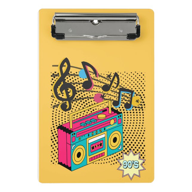 Mini Prancheta Caixa de expansão de áudio retroativa. (Frente)