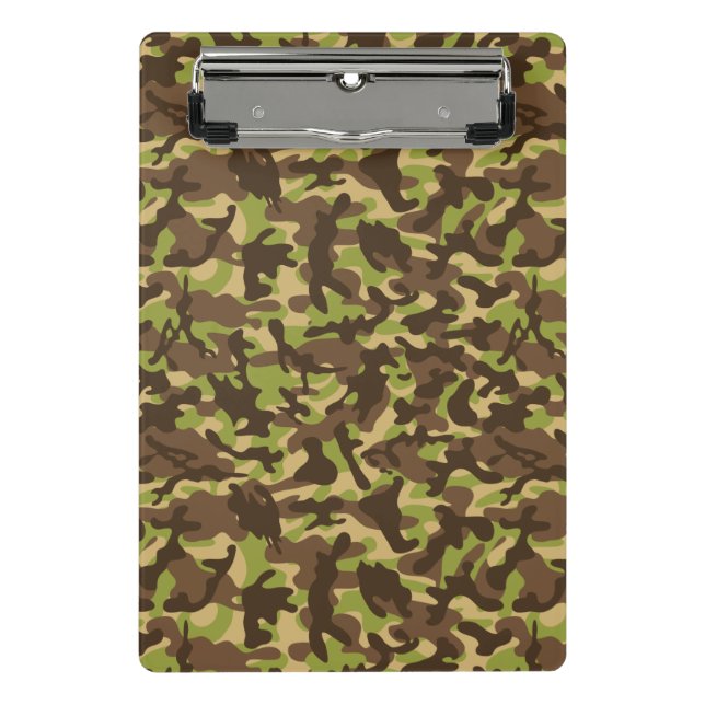Mini Prancheta Camuflagem em Cascata (Frente)