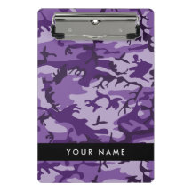 Camuflagem Roxa Personalize seu nome