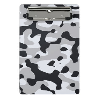 Mini Prancheta Camuflagem urbana de alto contraste