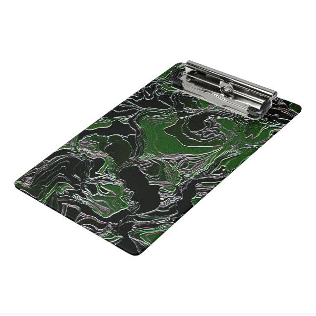 Mini Prancheta Camuflagem Verde Funky (Inclinado3)