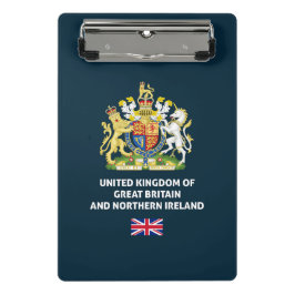 Mini Prancheta CAPA DE TELEFONE do passaporte britânico