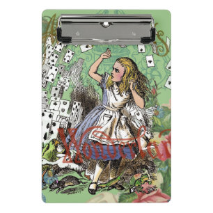 Mini Prancheta cartas de aventura de alice no país das maravilhas