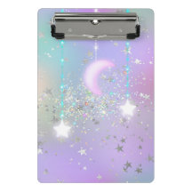 Céu noturno pastel lua brilhante estrela brilho fo