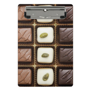 Mini Prancheta Chocolate luxuoso Handmade em uma caixa