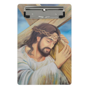 Mini Prancheta Christian Faith Jesus Cristo