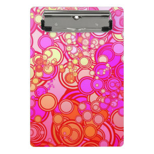 Mini Prancheta Círculos retros