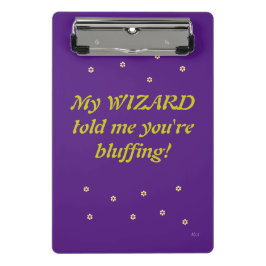 Mini Prancheta citação do assistente