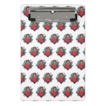 Clássicos Inclusos: Clipboards Heart & Cupid