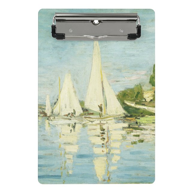 Mini Prancheta Claude Monet. Regattas em Argenteuil (Frente)
