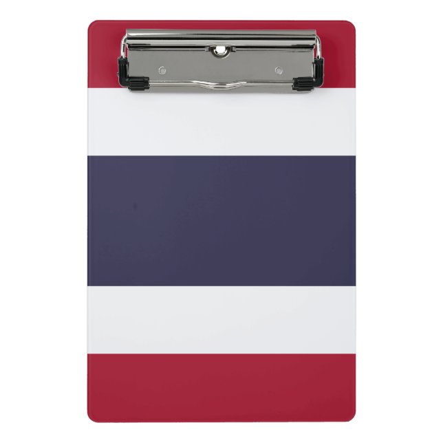 Mini prancheta com a bandeira da Tailândia (Frente)
