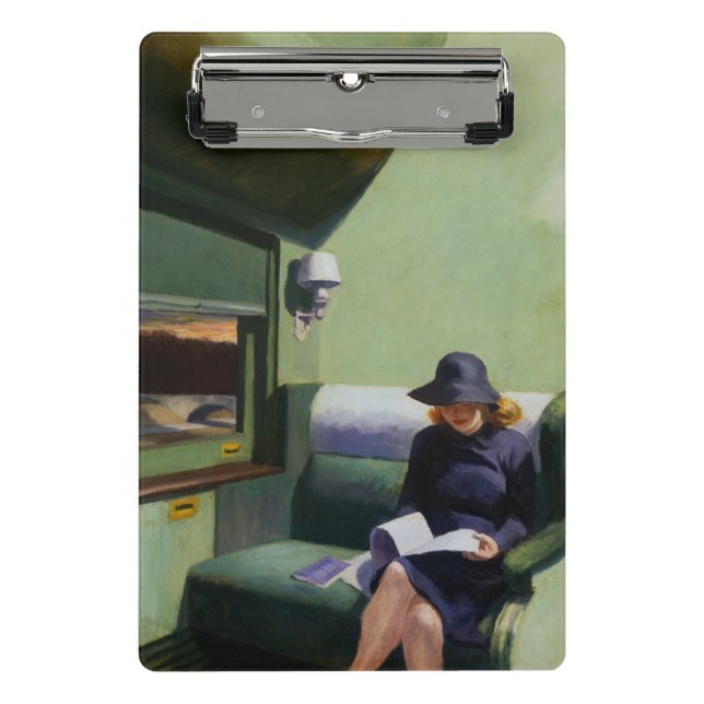 Mini Prancheta Compartimento C, carro 293 por Edward Hopper (Frente)