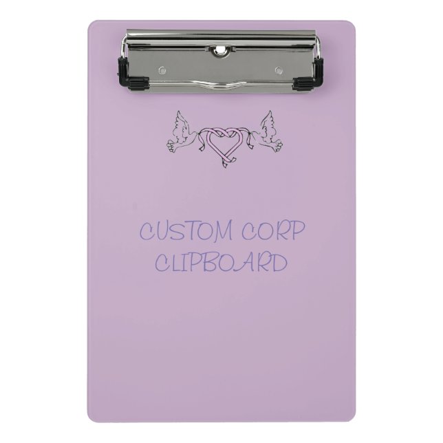 MINI PRANCHETA CONSELHO CLIP CORPORATIVO PERSONALIZADO (Frente)