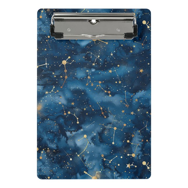 Mini Prancheta Constelação Celestial - Noite Estelar (7) (Frente)