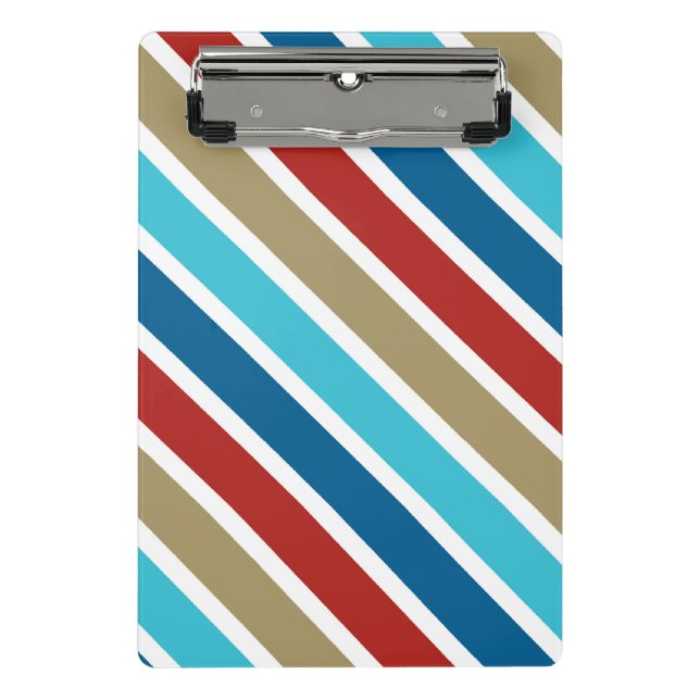 Mini Prancheta Contemporâneo Candy pin Strip-Christmas (Frente)