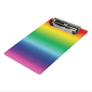 Mini Prancheta cor da bandeira do arco-íris lgbt