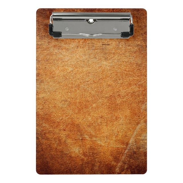 Mini Prancheta Couro assado castanho (Frente)