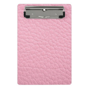 Mini Prancheta Couro rosado