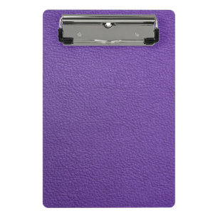 Mini Prancheta Couro roxo