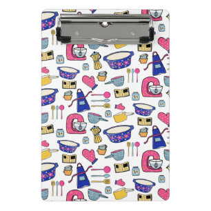 Mini Prancheta Cozinha Brilhante Utensílios Baqueiro De Chef