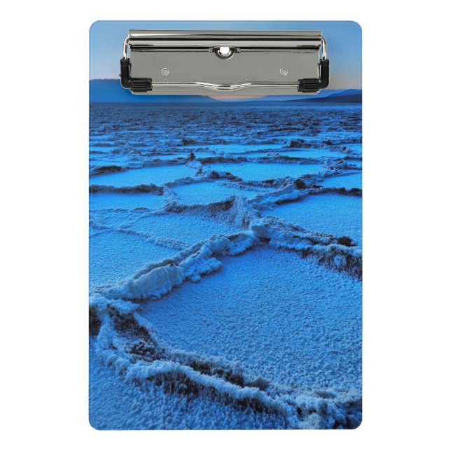 Mini Prancheta Crepúsculo de Badwater, o Vale da Morte, (Frente)