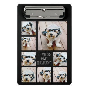 Mini Prancheta Criar uma Colagem de Fotos Personalizada com 8 Fot