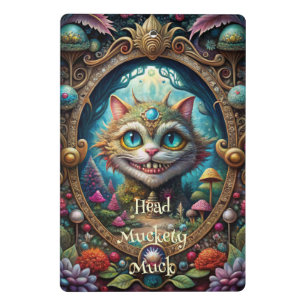 Mini Prancheta Crie Seu Próprio Gato Cheshire Rainha Caprichosa