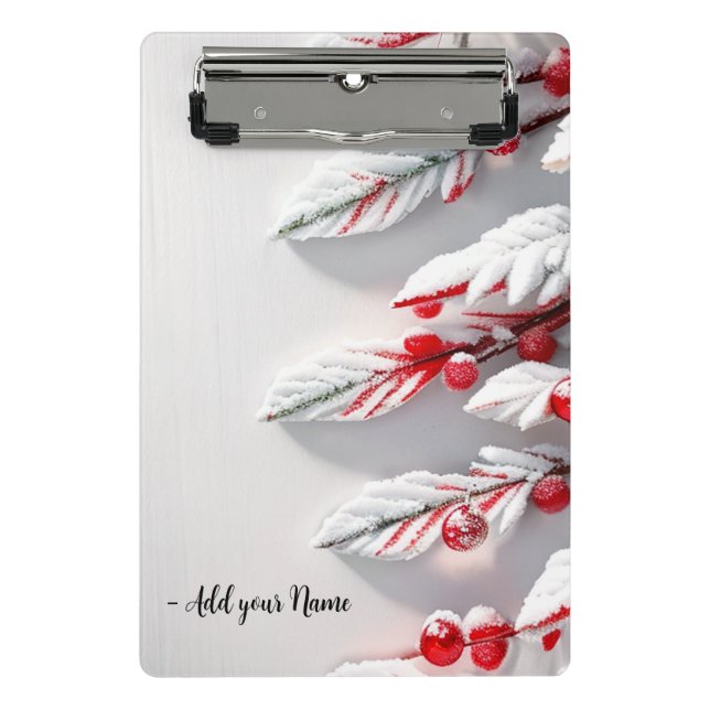 Mini Prancheta Custom Christmas (Frente)