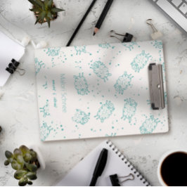 Mini Prancheta Cute Sheep – Whimsical Seamless Pattern