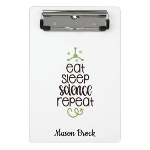 Mini Prancheta Dama personalizada da Engraçado Escola de Ciência