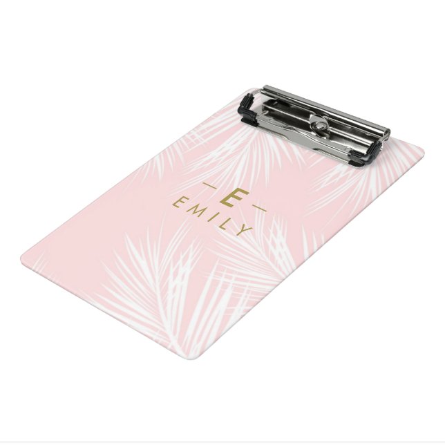 Mini Prancheta de notes Tropical Rose Personnalisé (Inclinado3)