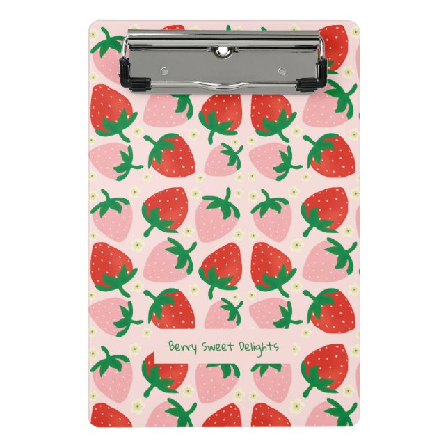 Mini Prancheta Delícias de Frutas  Rosa Suave (Frente)