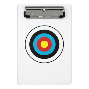Mini Prancheta Design de Alvo Bullseye