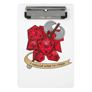 Mini Prancheta Design de Dice Barbary