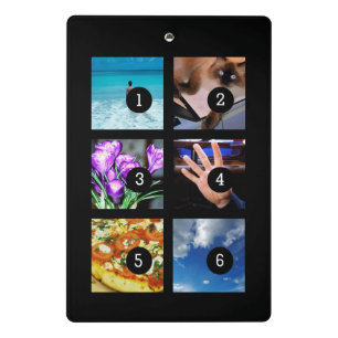 Mini Prancheta Design facilmente a sua própria colagem fotográfic