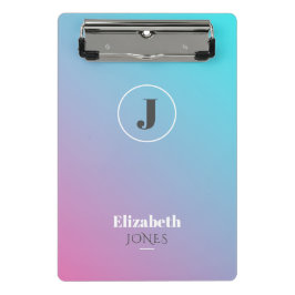 Mini Prancheta Design minimalista em cores pastosas