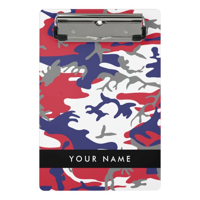 Mini Prancheta Dia da Independência Camuflagem Seu nome Personali (Frente)