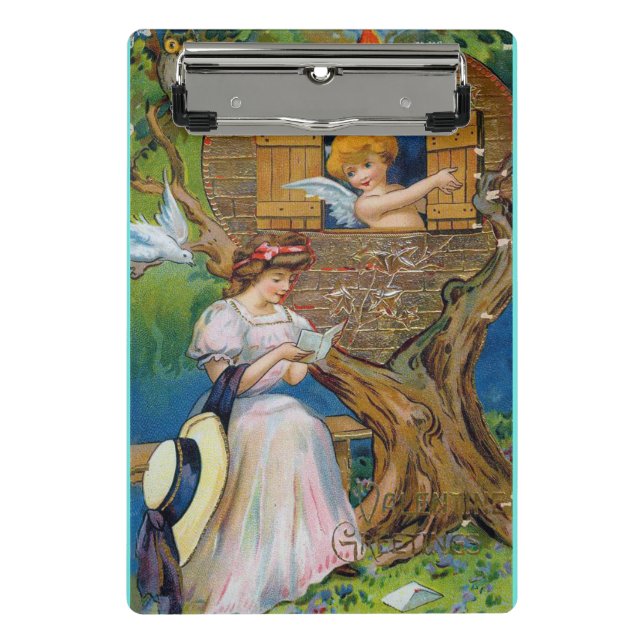 Mini Prancheta DIA DE OS NAMORADOS ~ vintage (Frente)