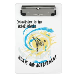 Mini Prancheta Disciplina é a ponte entre os objetivos da arte ma