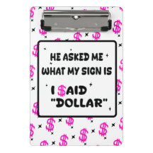 Dólar é Meu Signo – Design Ousado Rosa Choque