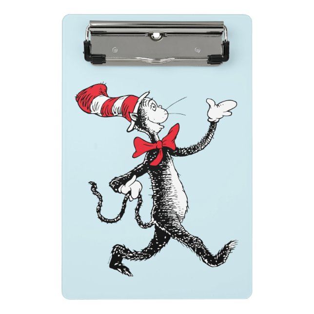 Mini Prancheta Dr. Seuss | Gato na Marcha do Chapéu (Frente)