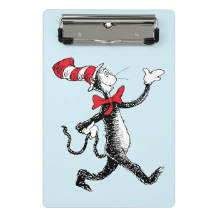 Mini Prancheta Dr. Seuss Gato no Chapéu Passarela