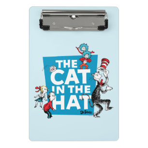 Mini Prancheta Dr. Seuss Logotipo do Gato no Chapéu - Personage