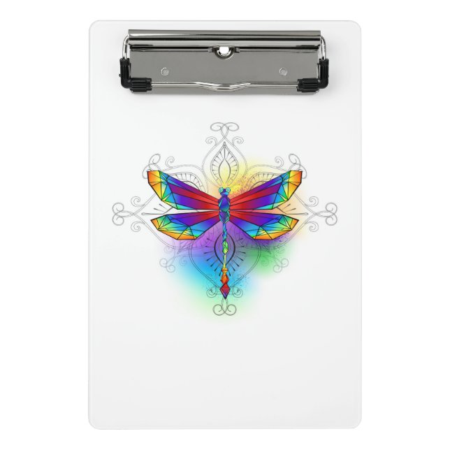 Mini Prancheta Dragonfly Poligonal (Frente)