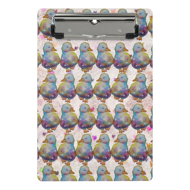 Mini Prancheta Duck named Rainbow (Frente)