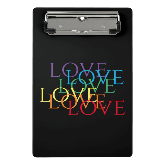 Mini Prancheta Embalagem secundária RAINBOVE LOVE II (Frente)